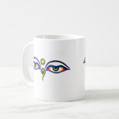 Buddha Eyes Koffiemok (Voorkant links)