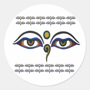 Buddha Eyes Sticker