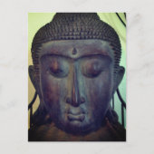 Buddha Face Briefkaart (Voorkant)
