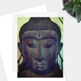 Buddha Face Briefkaart