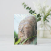 Buddha Face Briefkaart (Staand voorkant)