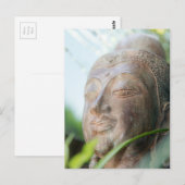 Buddha Face Briefkaart (Voorkant / Achterkant)