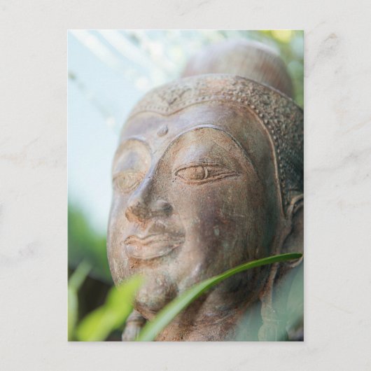 Buddha Face Briefkaart (Voorkant)