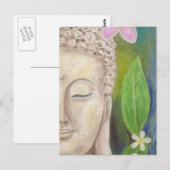 Buddha Face postcard Briefkaart (Voorkant / Achterkant)