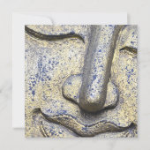 Buddha Face Zen Harmony Buddhahood Kaart (Voorkant)