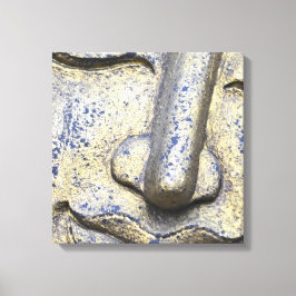 Buddha Face Zen Harmony Buddhahood Wall Art Canvas Afdruk