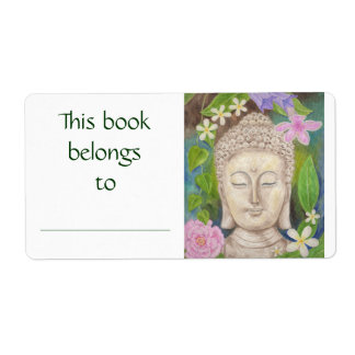 Buddha Flower boeketiket Etiket