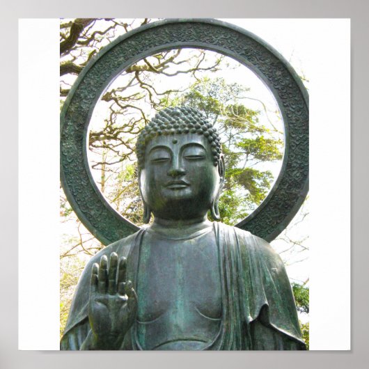 Buddha Foto Poster (Voorkant)