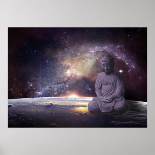 Buddha Galaxy Poster (Voorkant)