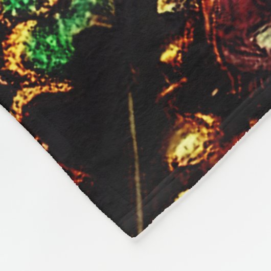 Buddha Geode Wall Fleece Deken (Hoek)