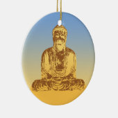 Buddha Graphic Keramisch Ornament (Rechts)