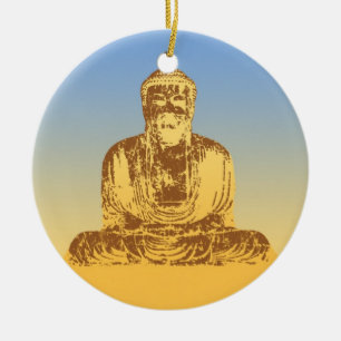 Buddha Graphic Keramisch Ornament