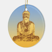 Buddha Graphic Keramisch Ornament (Links)