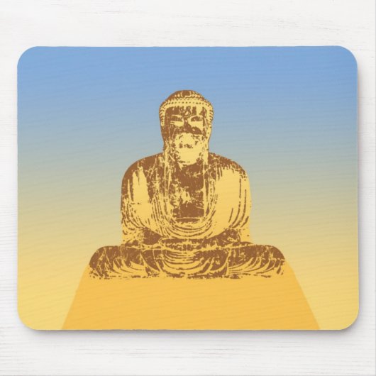 Buddha Graphic Muismat (Voorkant)