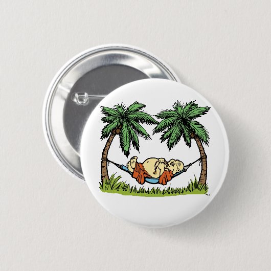 Buddha Hammock Button (Voorkant /achterkant)