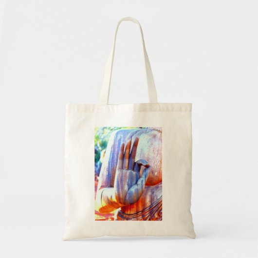 Buddha Hand A-Ok Mudra Tote Bag (Voorkant)