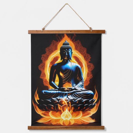 Buddha Hangend Wandkleed (Voorkant)