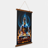 Buddha Hangend Wandkleed (Gebogen)