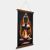 Buddha Hangend Wandkleed (Gebogen)