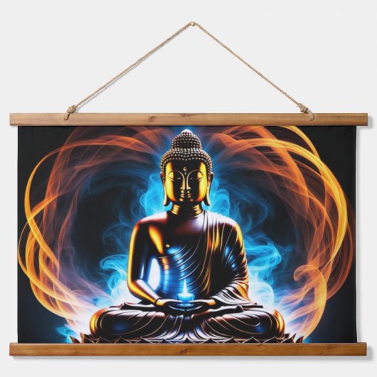 Buddha Hangend Wandkleed (Voorkant)