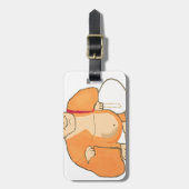 Buddha Happiness Joy Peace Bagagelabel (Voorkant verticaal)