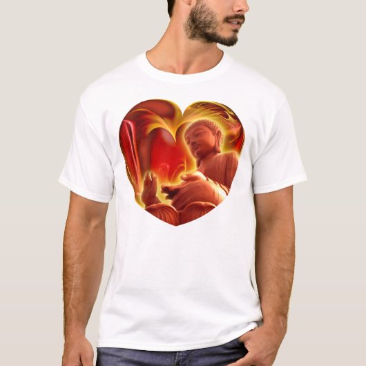 BUDDHA Heart T-shirt (Voorkant)