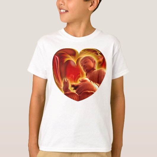 BUDDHA Heart T-shirt (Voorkant)