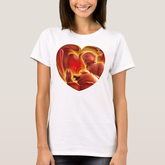 BUDDHA Heart T-shirt (Voorkant)
