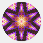 Buddha HeartStar Sticker (Voorkant)