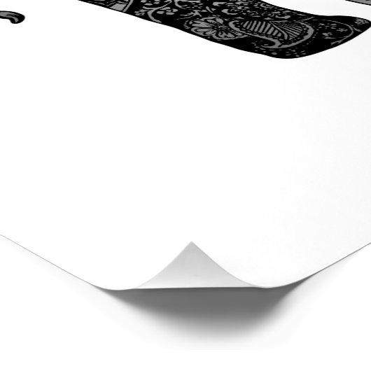 Buddha Henna Elephant Wisdom Perfect Poster (Hoek)