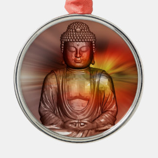 Buddha II Metalen Ornament