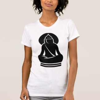 BUDDHA IN ALLE ZWARTE WITTE T SHIRT