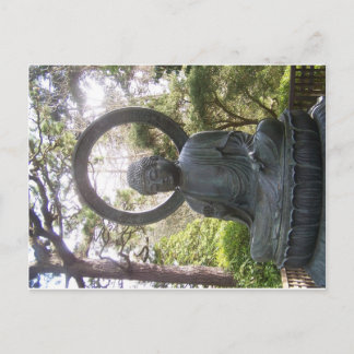 Buddha in the Japanese Tea Garden Briefkaart