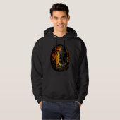 Buddha in the sunset  Buddhism Hoodie (Voorkant volledig)