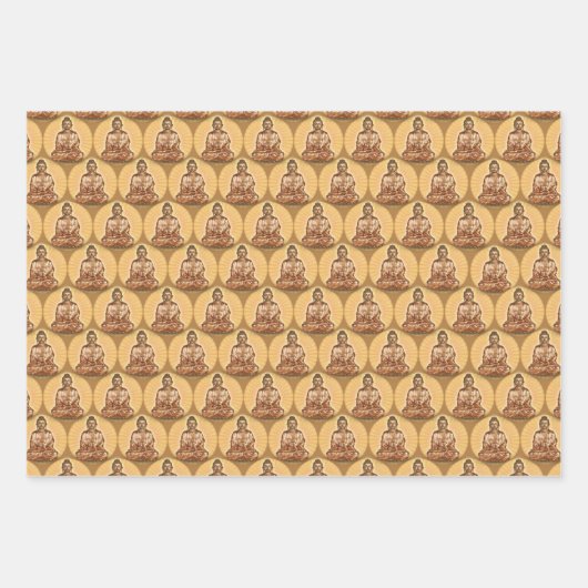 Buddha Inpakpapier Vel (Voorkant 3)