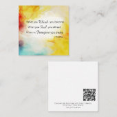 *~ Buddha Inspirerend Vriendelijkheid AP62 Nota Ka Notitiekaartje (Voorkant / Achterkant)