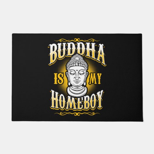 Buddha is mijn Homeboy Deurmat (Voorkant)