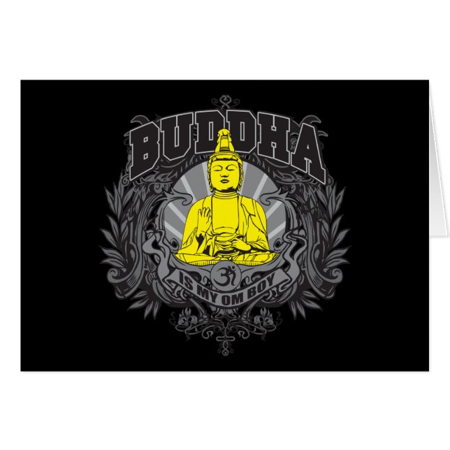 Buddha is mijn Om Boy (Voorkant Horizontaal)