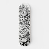 Buddha Japanse demon Lotus Palace Wave Skateboard (Voorkant)