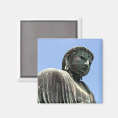 buddha kamakura - standbeeld magneet (Voorkant / Achterkant)