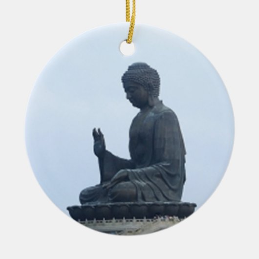 Buddha Keramisch Ornament (Voorkant)
