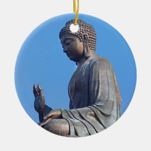 Buddha Keramisch Ornament (Voorkant)