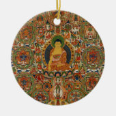 Buddha Keramisch Ornament (Voorkant)