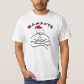 Buddha Kerstmis T-shirt (Voorkant)