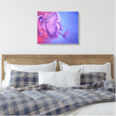 Buddha Kiss Canvas Afdruk (Insitu (Slaapkamer))