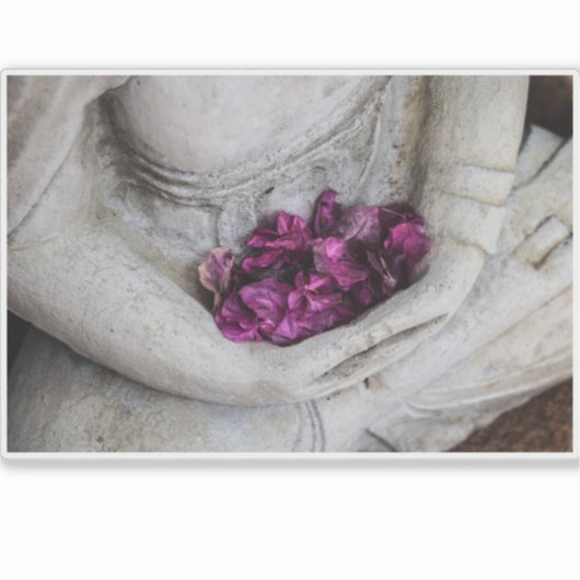 BUDDHA LAPTOP STICKER (Voorkant)