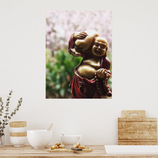 BUDDHA LIFTS Poster (Keuken)