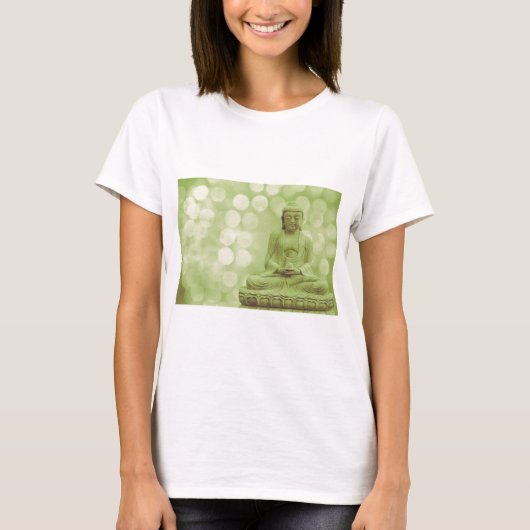 buddha light (light green) t-shirt (Voorkant)