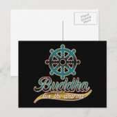 Buddha Live the Dharma Briefkaart (Voorkant / Achterkant)