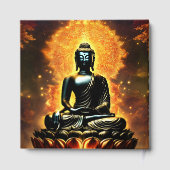 Buddha Logo White Lined Guest Book Gastenboek (Achterkant)